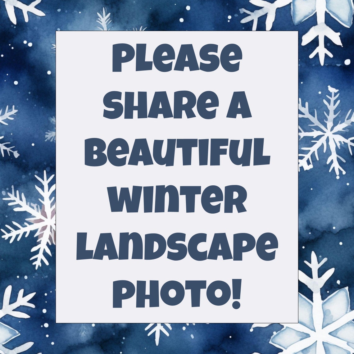 31 Winter Social Media Posts, January Social Media, Interactive Prompts ...