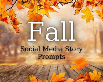 Graphismes d&#39;automne pour commencer une histoire Publications sur les réseaux sociaux, publications interactives pour les petites entreprises pour les réseaux sociaux Publications de groupe Facebook