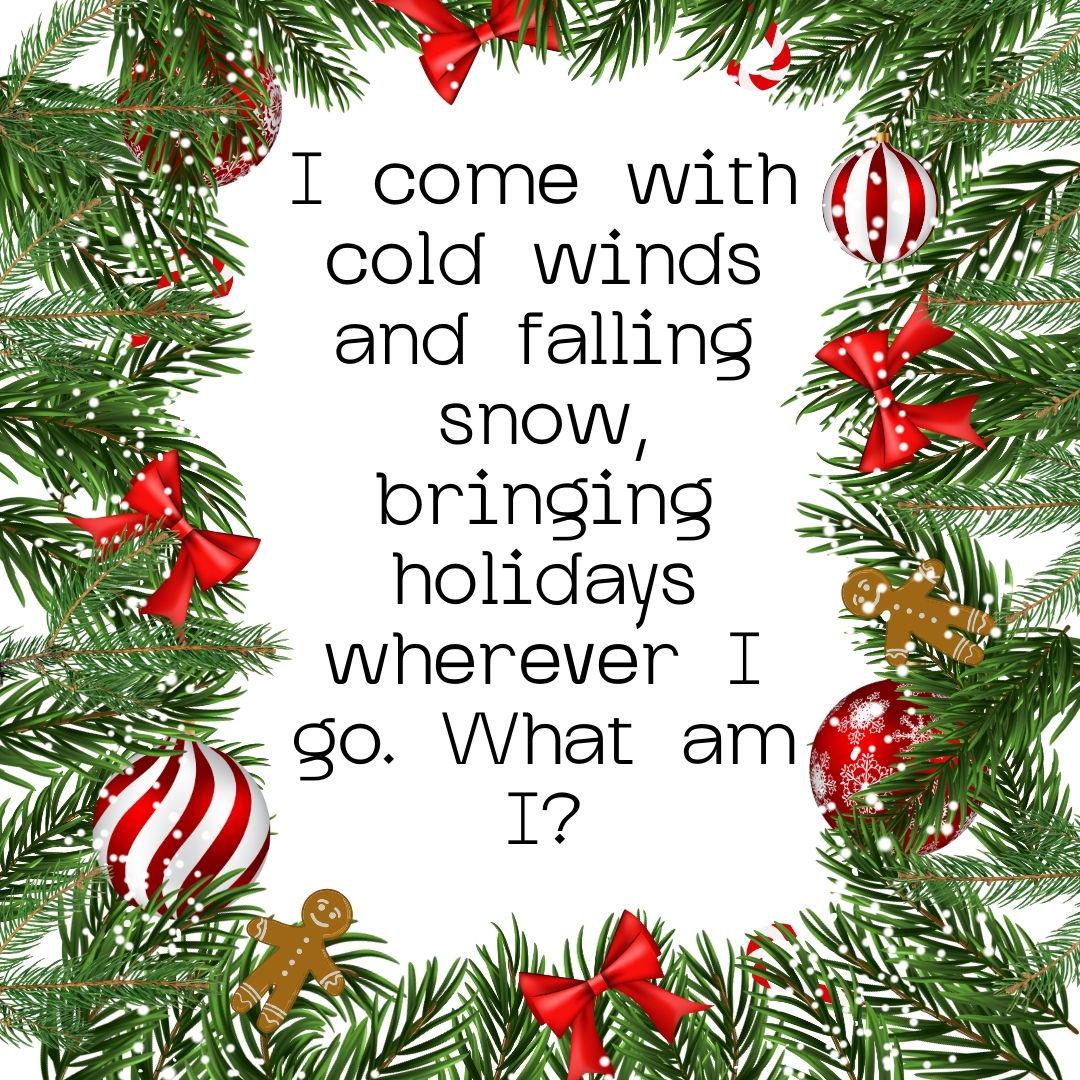 Christmas Set of 12 Riddles Facebook Engagement Graphics Games, Social ...