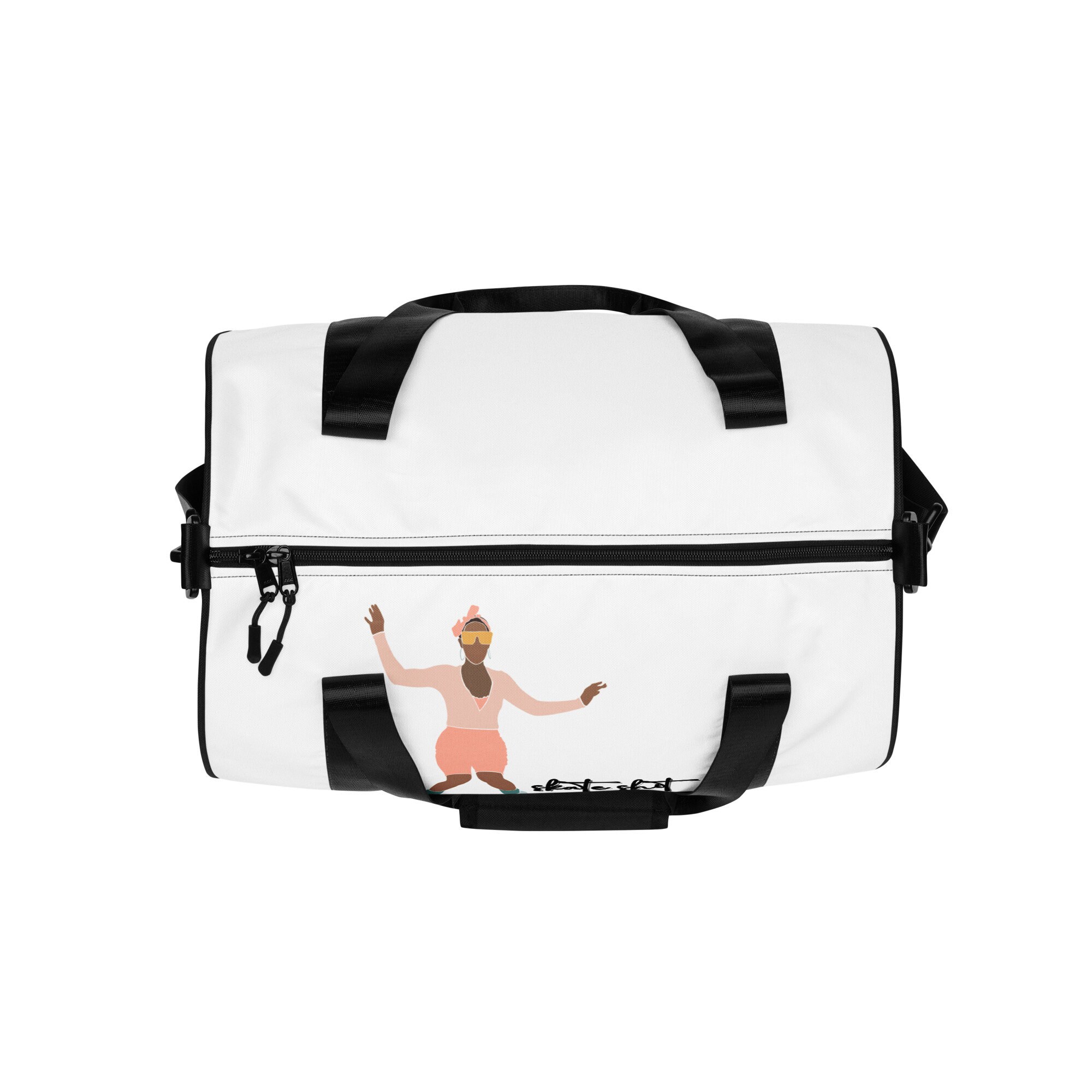 Personalized Roller Skating Duffle Bag for Skaters, Bag for Roller