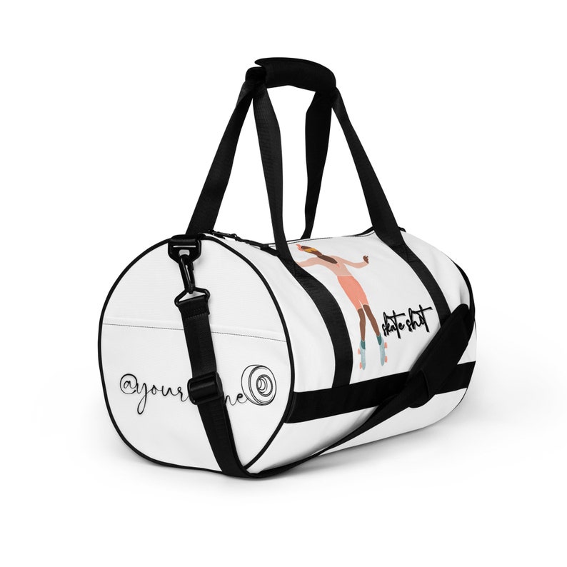 Personalized Roller Skating Duffle Bag for Skaters, Bag for Roller