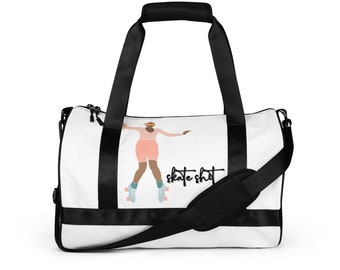 Personalized Roller Skating Duffle Bag for Skaters, Bag for Roller Skating, Large Skate Bag, Roller Skate Accessories, Bags for Skaters