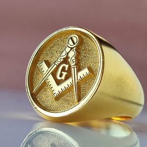 Masonic Rings, Freemason Ring, Master Mason Rings, Free Mason Ring, Mens Masonic Rings, Masonic Jewelry, Christmas Ring, Christmas Gift