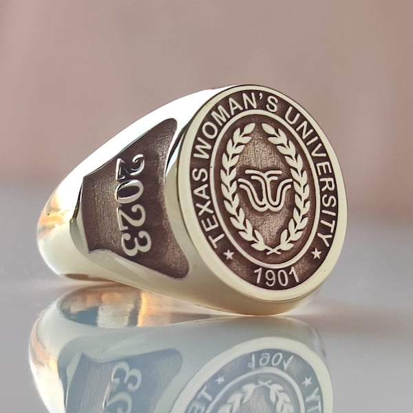 Personalized ring ,University Ring,Class Ring,Family Ring,Class Ring,Signet Ring,Cristmas gift,christmas Ring,Graduation Gift gift,halloween