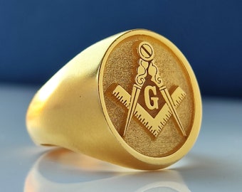 Masonic Rings with Lodge Number, Freemason Ring, Masonic Rings, Master Mason Rings, Free Mason Ring, Mens Masonic Rings, Masonic Jewelry