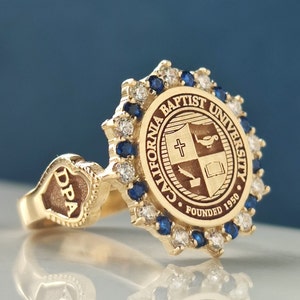 College Class Ring, School Ring, High School Ring, Valentine's Day Gift, University Ring, Graduation Gift, Class Rings, Senior Class Ring