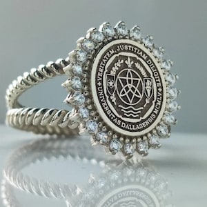 University Ring, Graduation Gift, Class Rings, Senior Class Ring, College Class Ring, School Ring, Personalized ring, Valentine's Day Gift