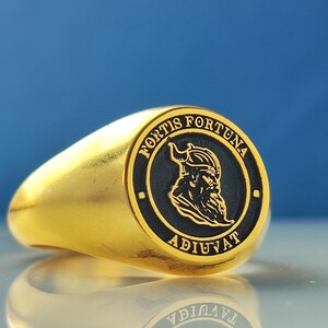 Family Crest Rings, Custom Signet Ring, Family Crest Signet Ring, Personalized Jewelry, Solid Gold Coat of Arms Signet Ring, Christmas Gift