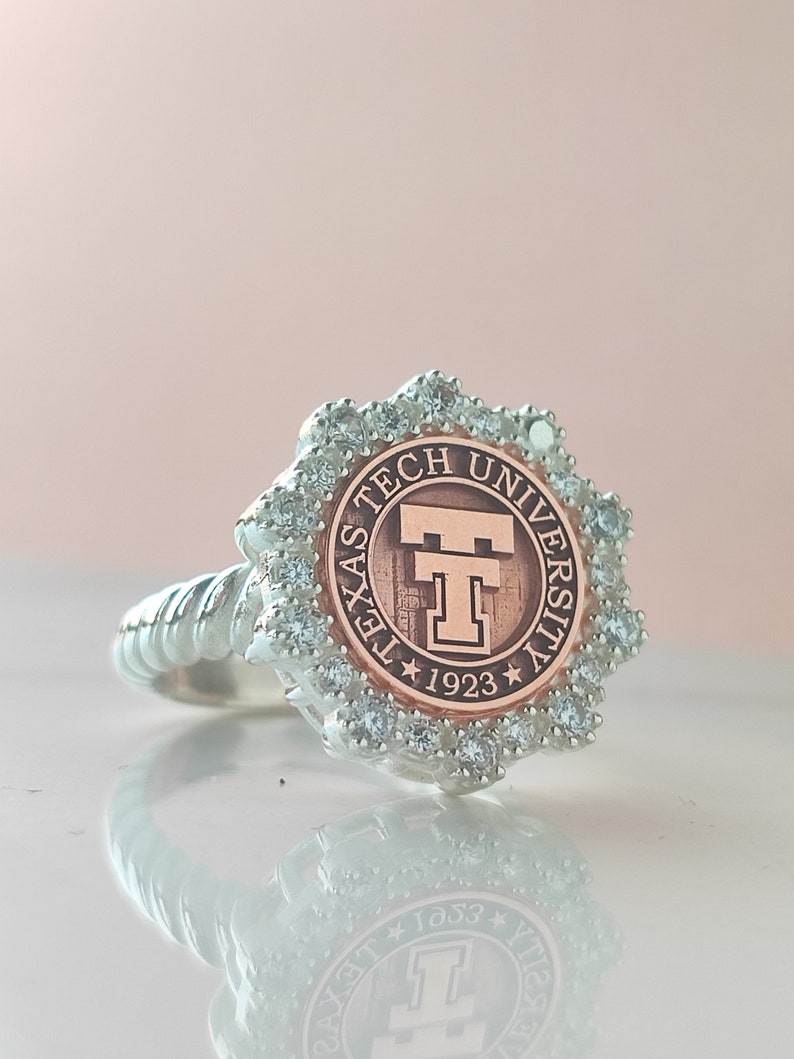 Graduation Ring Graduation Gift Personalized Ring Etsy