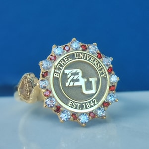 University Ring, Graduation Gift, Class Rings, Senior Class Ring, College Class Ring, School Ring, High School Ring, Valentine&#39;s Day Gift
