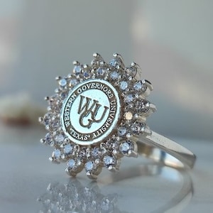 University Ring, Graduation Gift, Class Rings, Senior Class Ring, College Class Ring, School Ring, High School Ring, Valentine&#39;s Day Gift