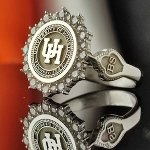 Class Rings | University Ring for Women | High School Class and Graduation Signet Rings | Graduation Gift | Personalized ring | College ring
