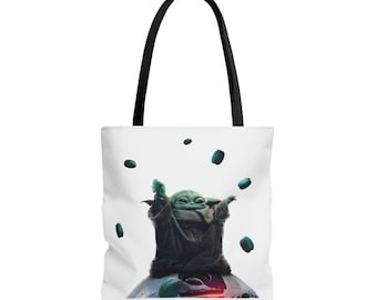 Grogu Design Tote Bag - Perfect for Mandalorian Fans
