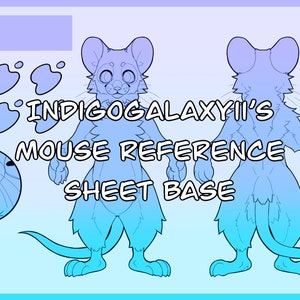 Mouse Reference Sheet Base