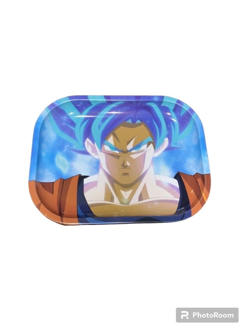 Goku Rolling Tray Dragon Ball Z Collectable Smoking Rolling Etsy