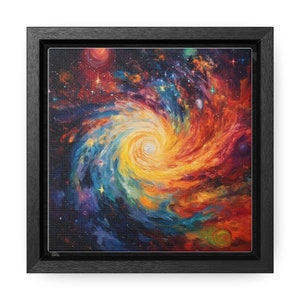 Celestial Harmony: The Cosmic Symphony Canvas Art