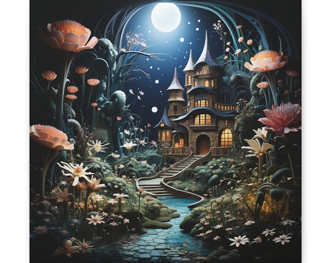 Enchanted Haven: A Garden of Otherworldly Magic