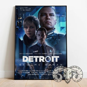 Connor Detroit become human  Poster for Sale by Limaqq