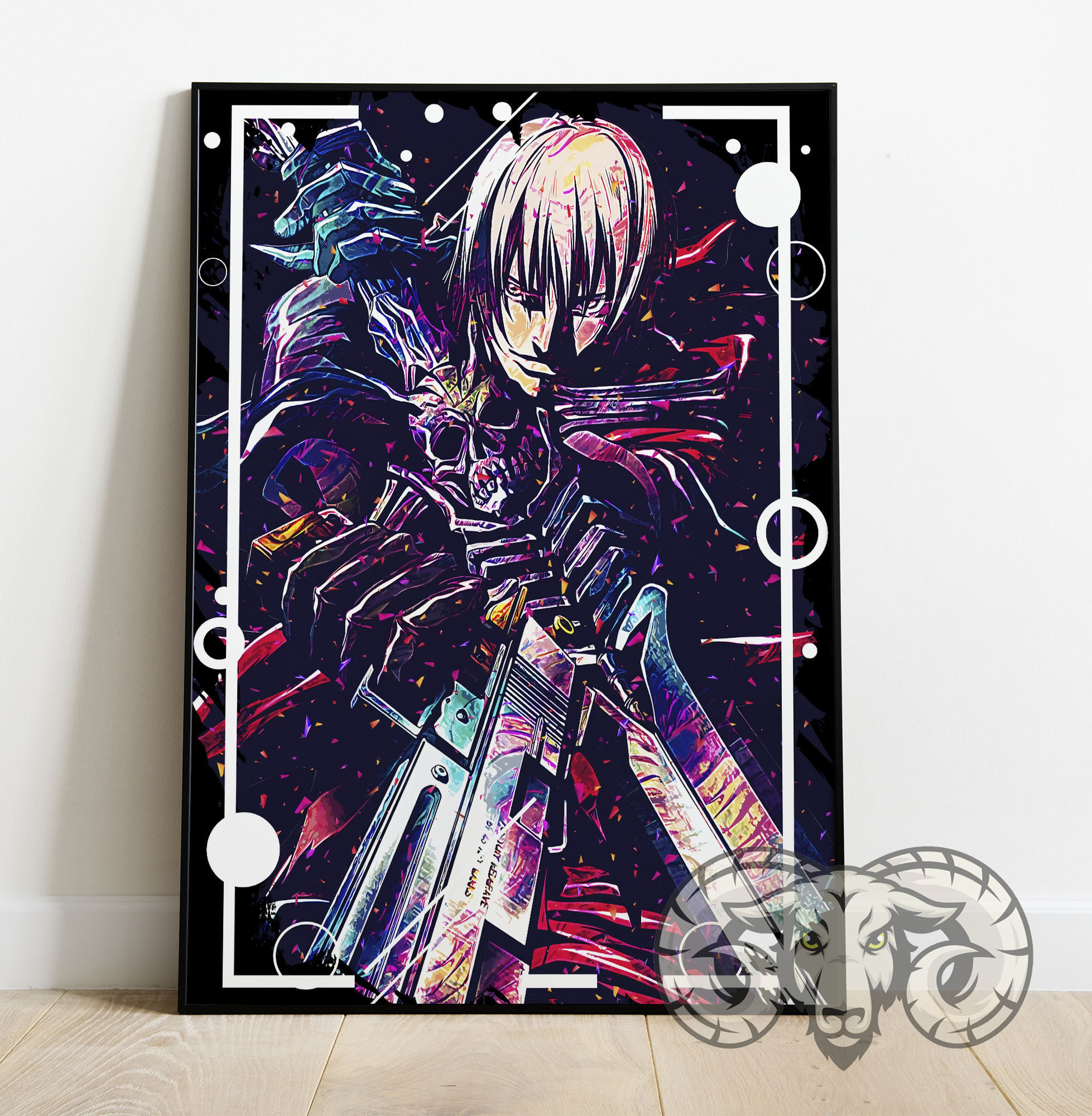 Dante Devil May Cry Anime Manga Wall Poster Scroll