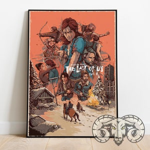 Art Print Promo Poster HBO The Last of Us TOMMY Series sci-fi Wall Decor  Gift