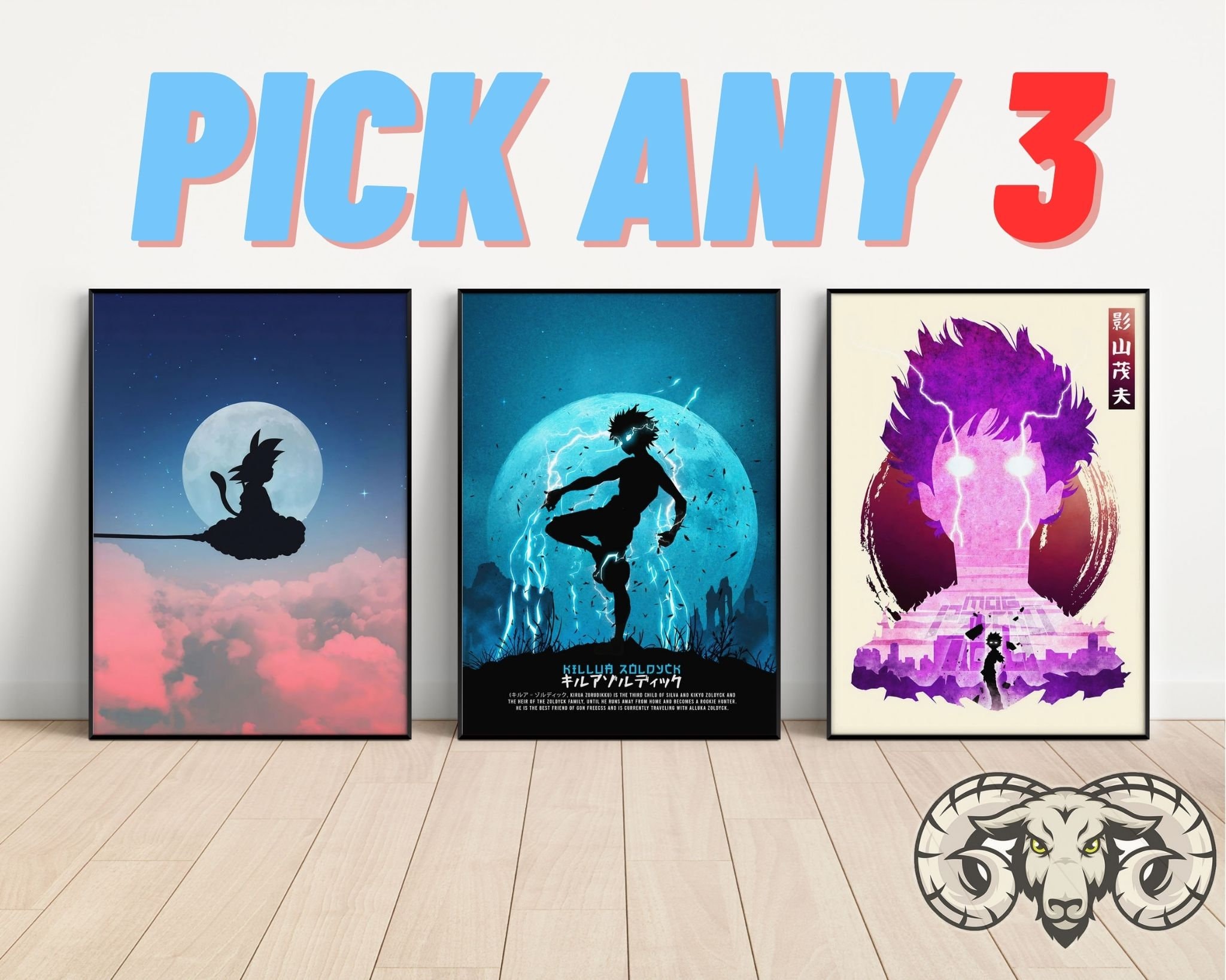  Hunter X Hunter Anime Posters Modern Wall Decor Anime Merch HxH  Wall Art Movie Posters Chimera Ant Arc Decoration for Living Room Home  Decor Japanese Manga Cool Wall Decor Art Print