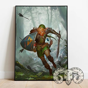 The Legend of Zelda Ocarina of Time 3DS Premium POSTER MADE IN USA - ZELO08