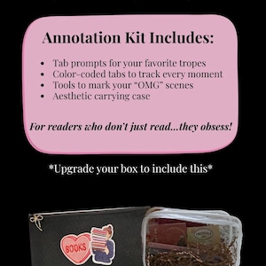 Spicy Romance Box | Dark Romance, Blind Date or Personalized Book Lovers Gift image 5