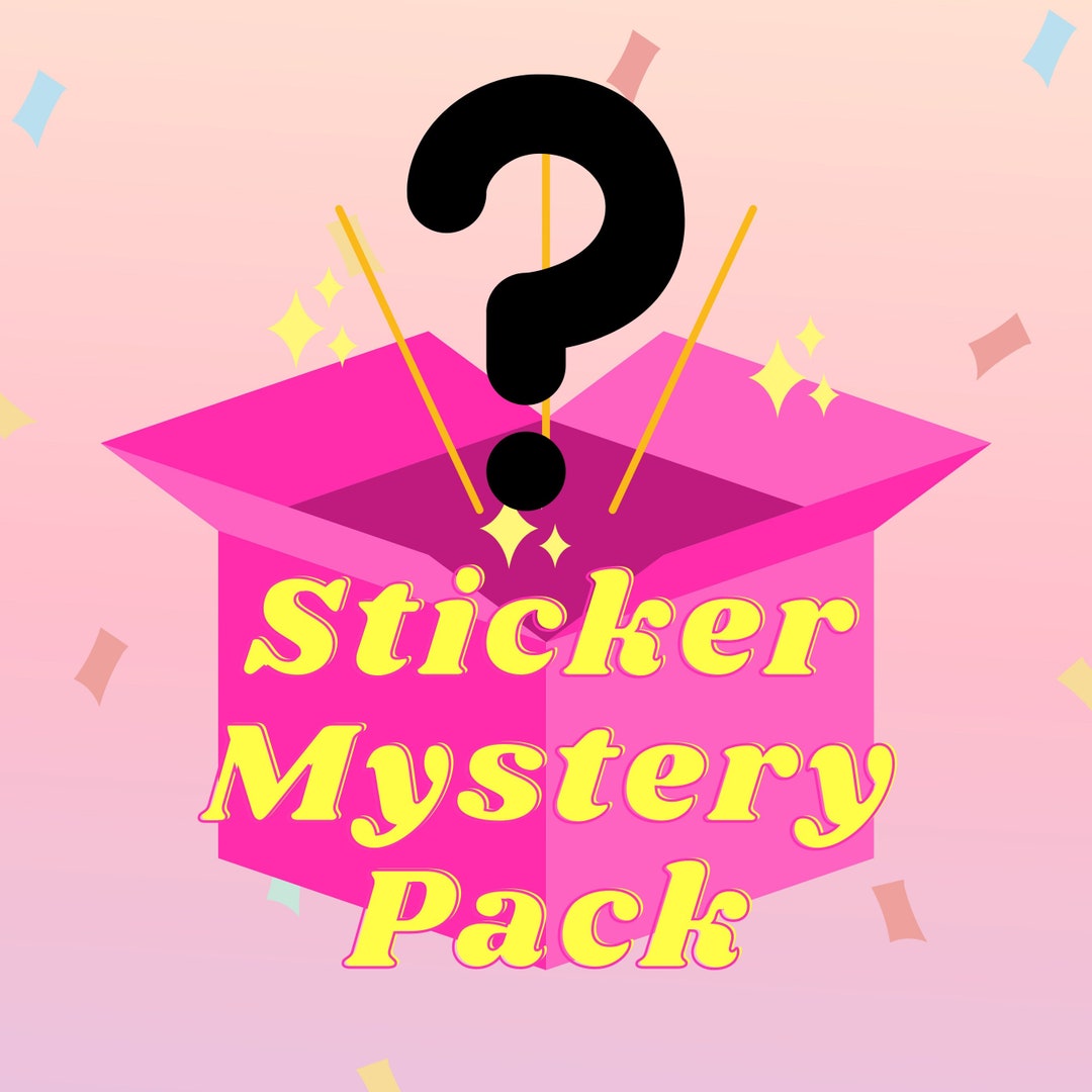 Sticker Mystery Pack | Glossy or Holographic Finish - Etsy