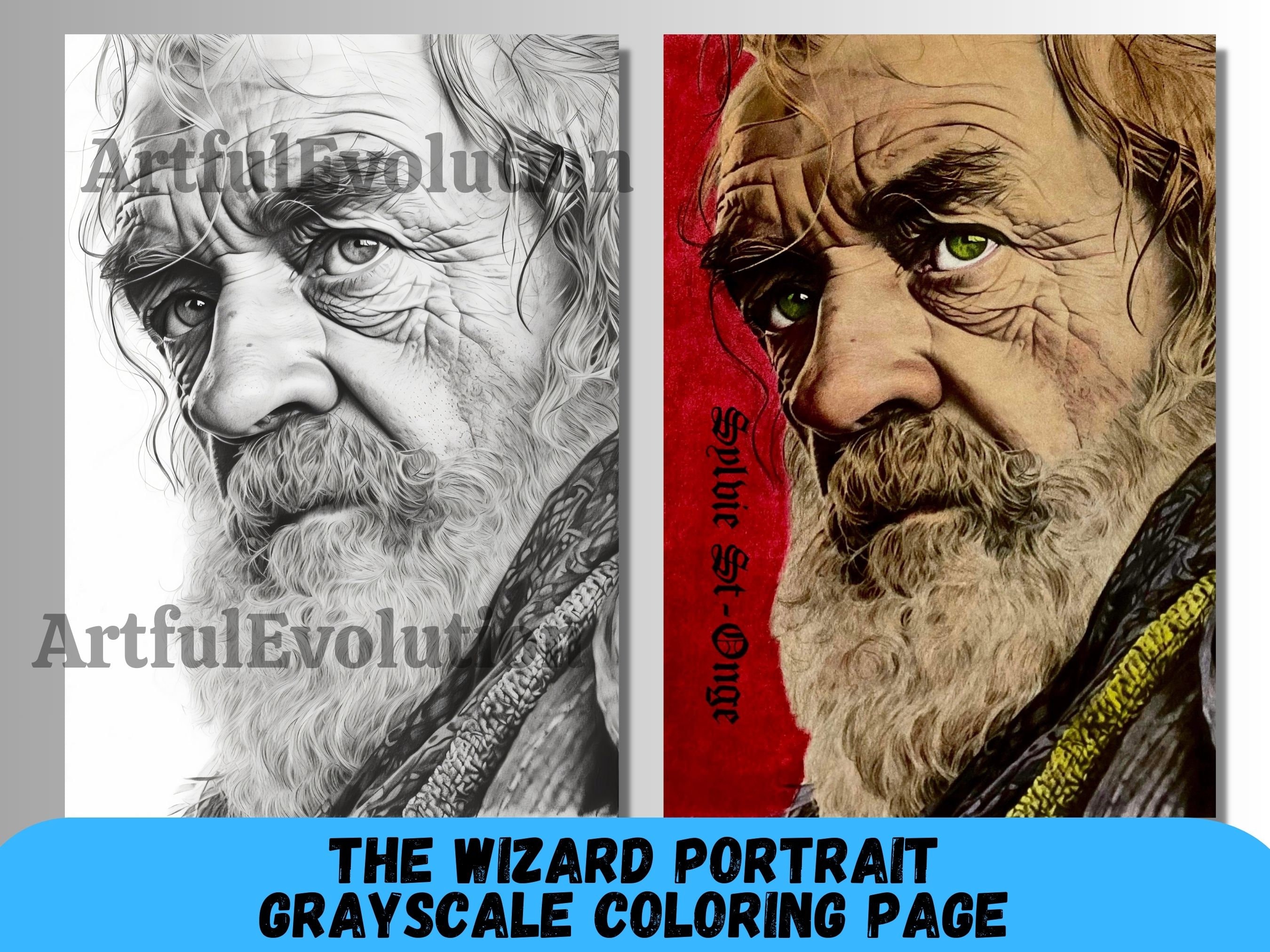 Realistic Grayscale Coloring Pages for Adults Printable Adult Coloring