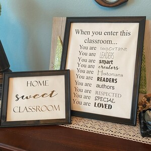 Classroom Signs