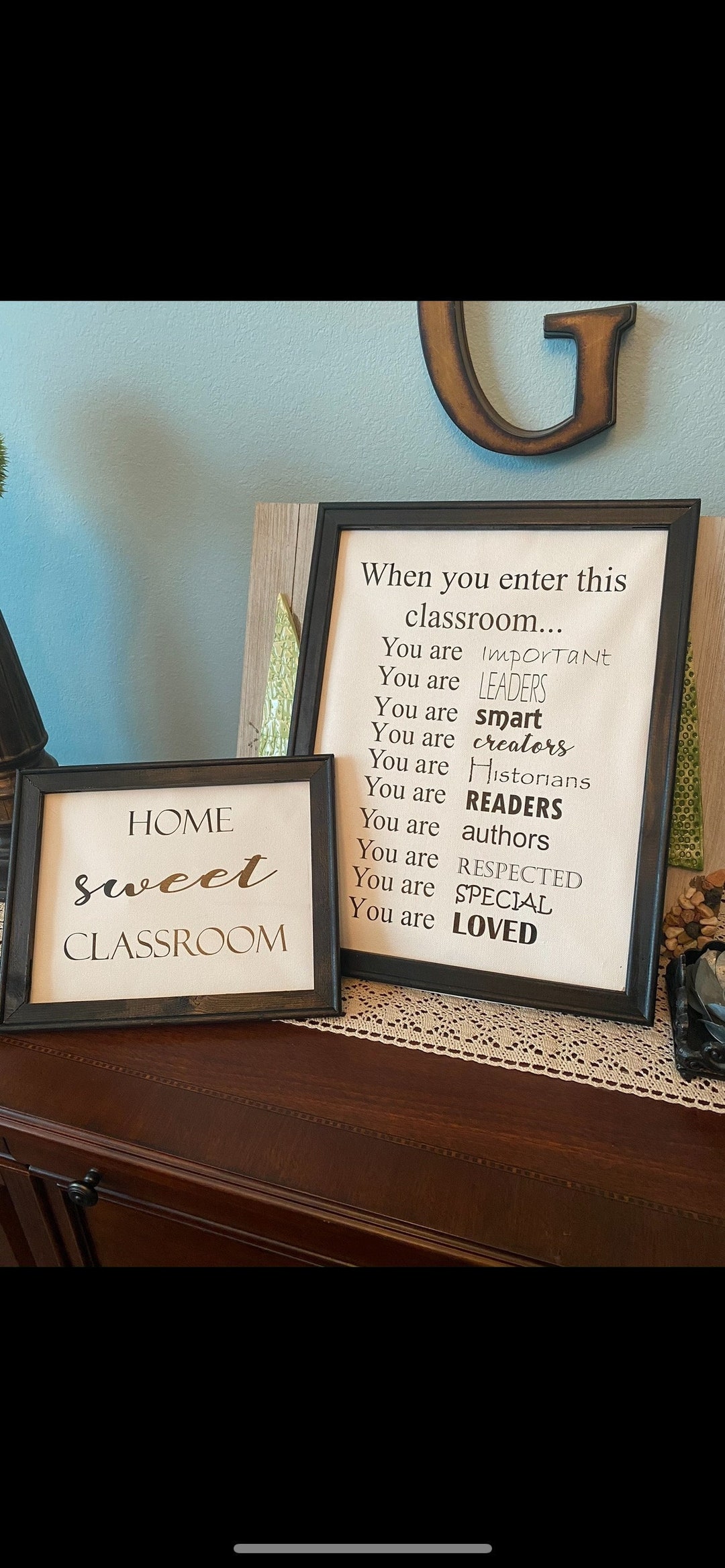 Classroom Signs - Etsy