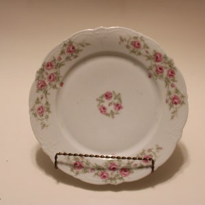 9.5&quot; floral plate, Bavaria