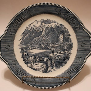 Currier and 2025 ives platter