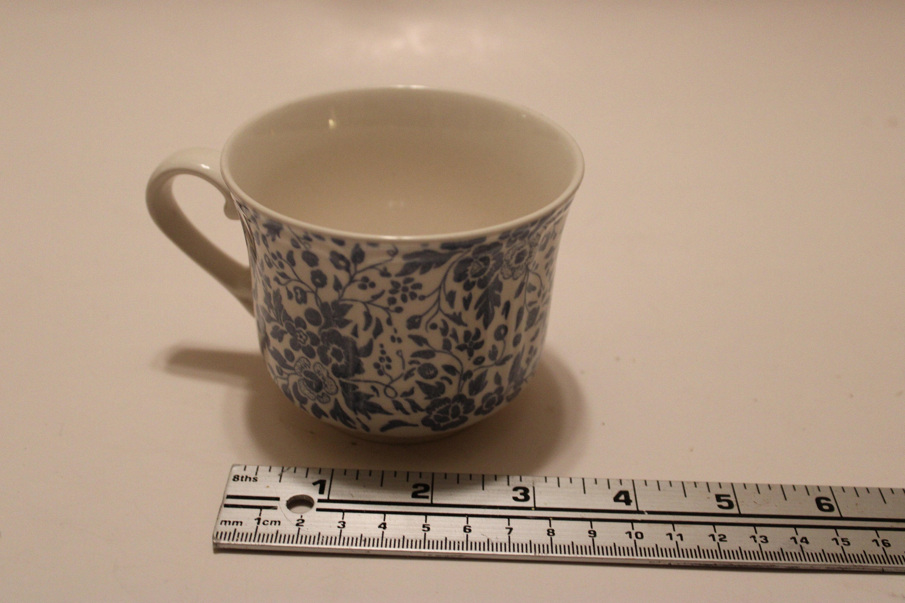 Open Home Chintz Cornflower Blue Cup, Ironstone, Japan - Etsy