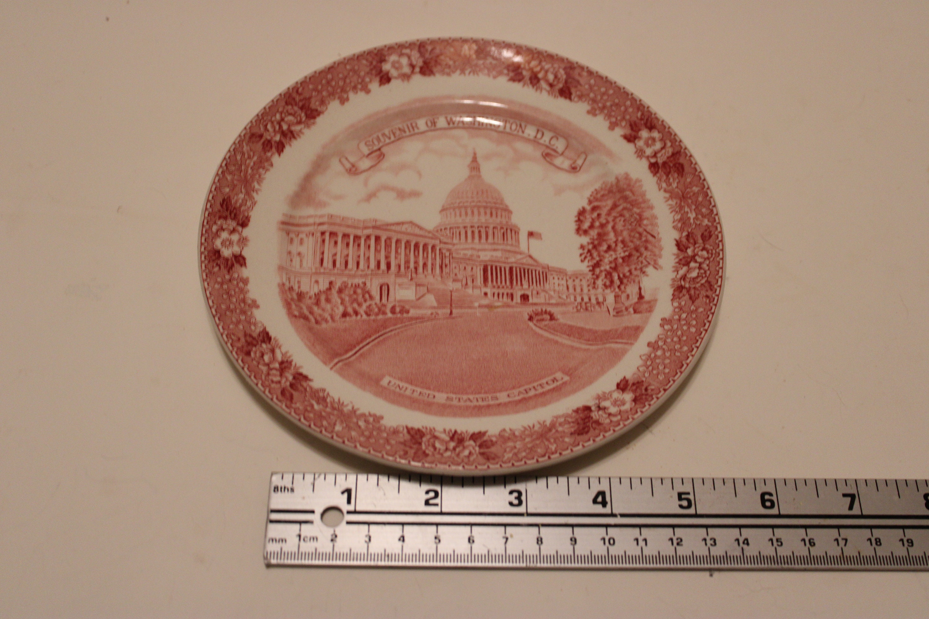 Staffordshire Souvenir Plate - Etsy Singapore