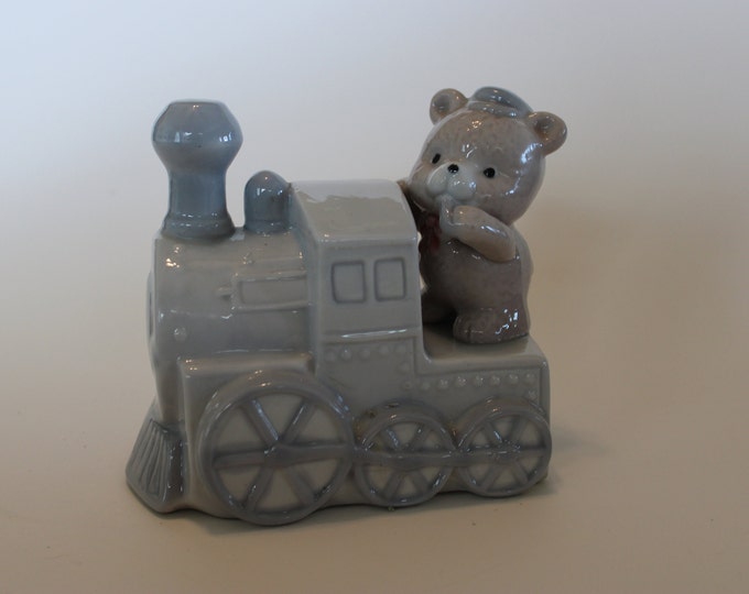 Artmark Baby's Vintage Music Box Steam Train - Etsy