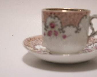 Ornate Bavarian tea cup