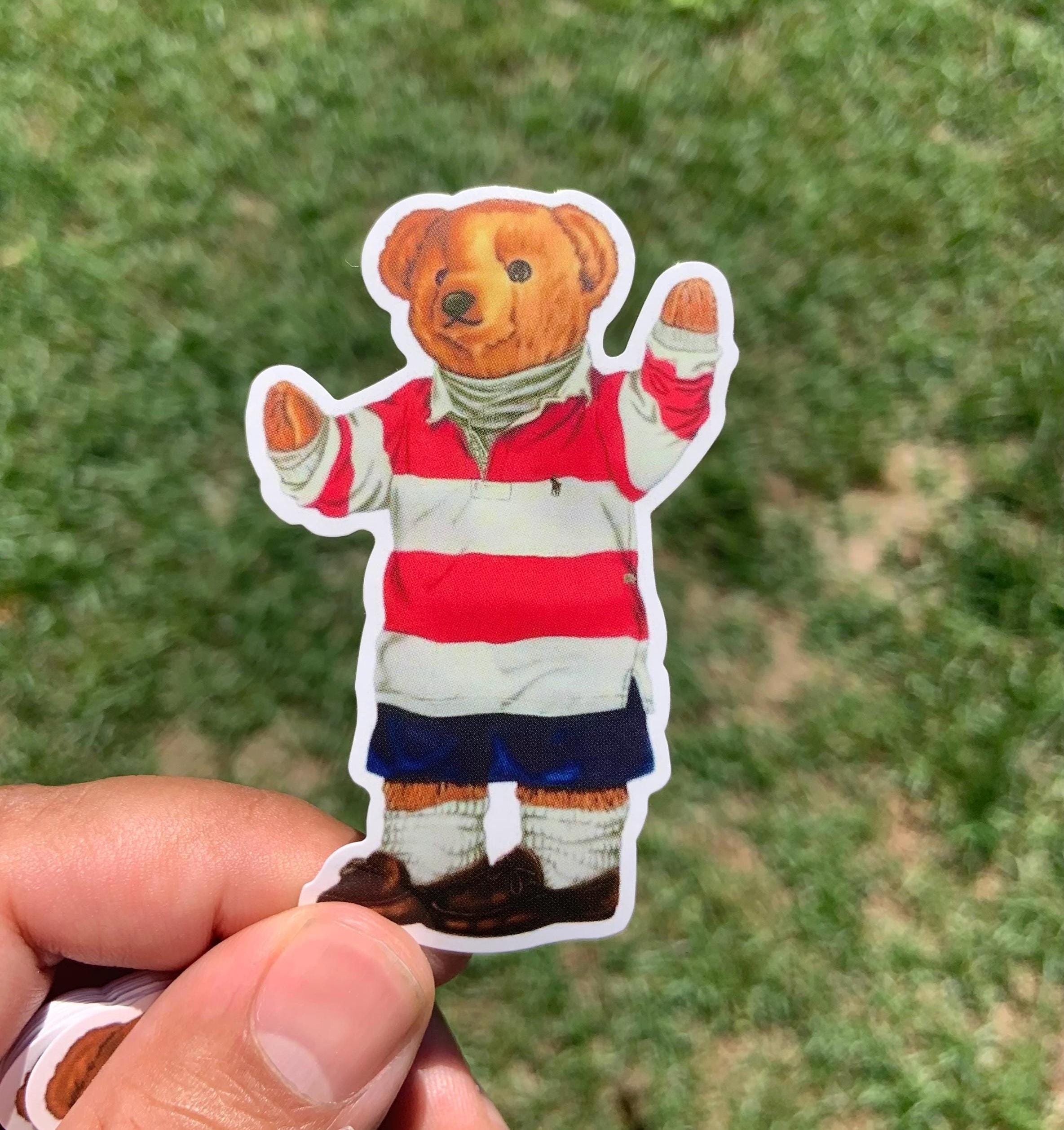 【POLO BEAR RUGBY】ポロラルフローレン ワッペン Polo Bear Rugby - Etsy