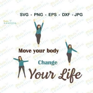 Fitness motivatie SVG I Motivatie SVG I Sportmotivatie SVG-bestand I Vector Art I Cut File I Clip Art I Cricut cut file I Print and Cut