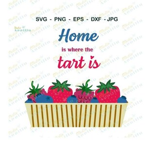 Tart SVG I Fruit SVG I Baked berries SVG File  I Fruit tart Vector Art I tart Cut File I Tart Clip Art I Cricut cut file I Print and Cut