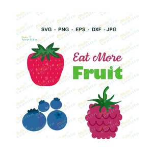 Obst SVG I Beeren SVG I Erdbeere SVG-Datei I Beeren Vektor Art I Beeren geschnitten Datei I Beeren Clip Art I Cricut geschnitten DateiI I Print and Cut