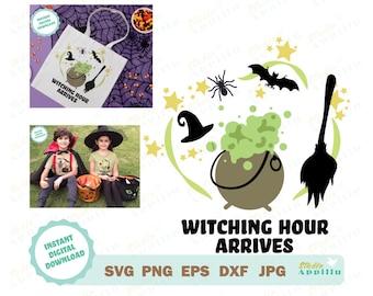Halloween Svg, Halloween witch brew Svg ,Halloween Clipart, Halloween vector art, Cricut Cut Files, Silhouette print & cut, Sublimation file