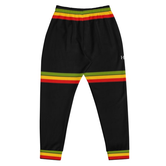 HKZ one love Rasta rayas Joggers unisex Etsy Espa a