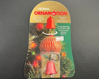 Noma rotating ornament hook/Vintage Christmas/Noma OrnaMotion/Ornament Motor/Vintage OrnaMotion/NOS/Christmas Ornament Spinner/Holiday Decor