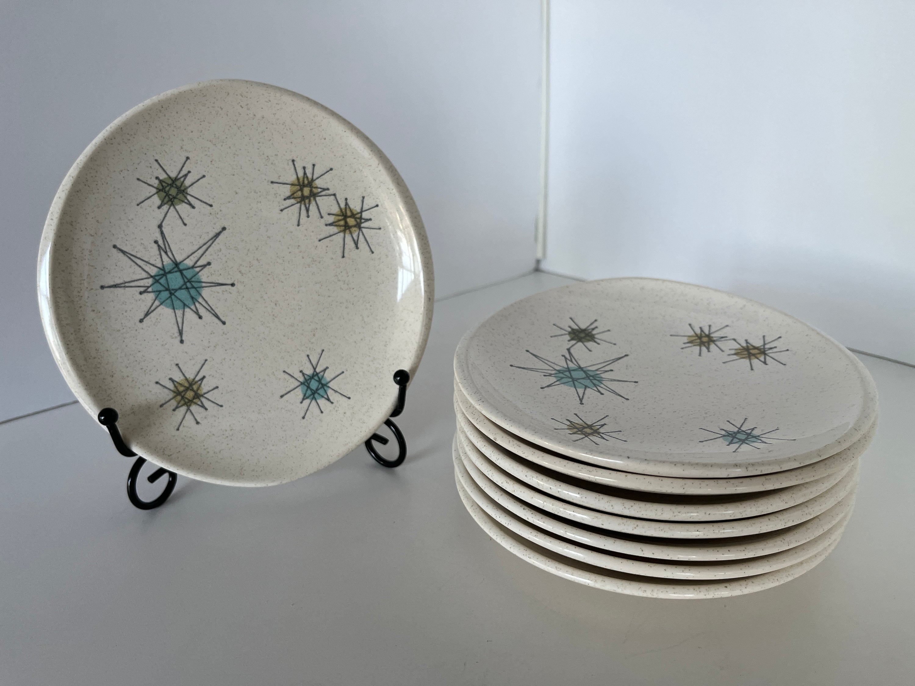 Dinnerware Sets Franciscan Atomic Starburst Dishes MCM Franciscan
