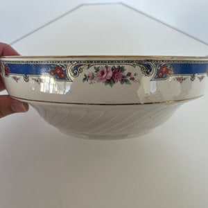 Swinnertons LTD Vintage Serving Dish (no Lid)/Made in England/Vintage Serving Dishware/Swinnertons Pottery/VTG/Vintage Ceramic Bowl flowers