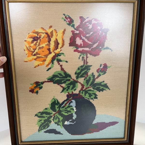 Needlepoint Wall Art Etsy