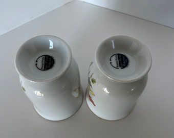 Vintage Porcelain Japan Painted Poppy Fanci Florals