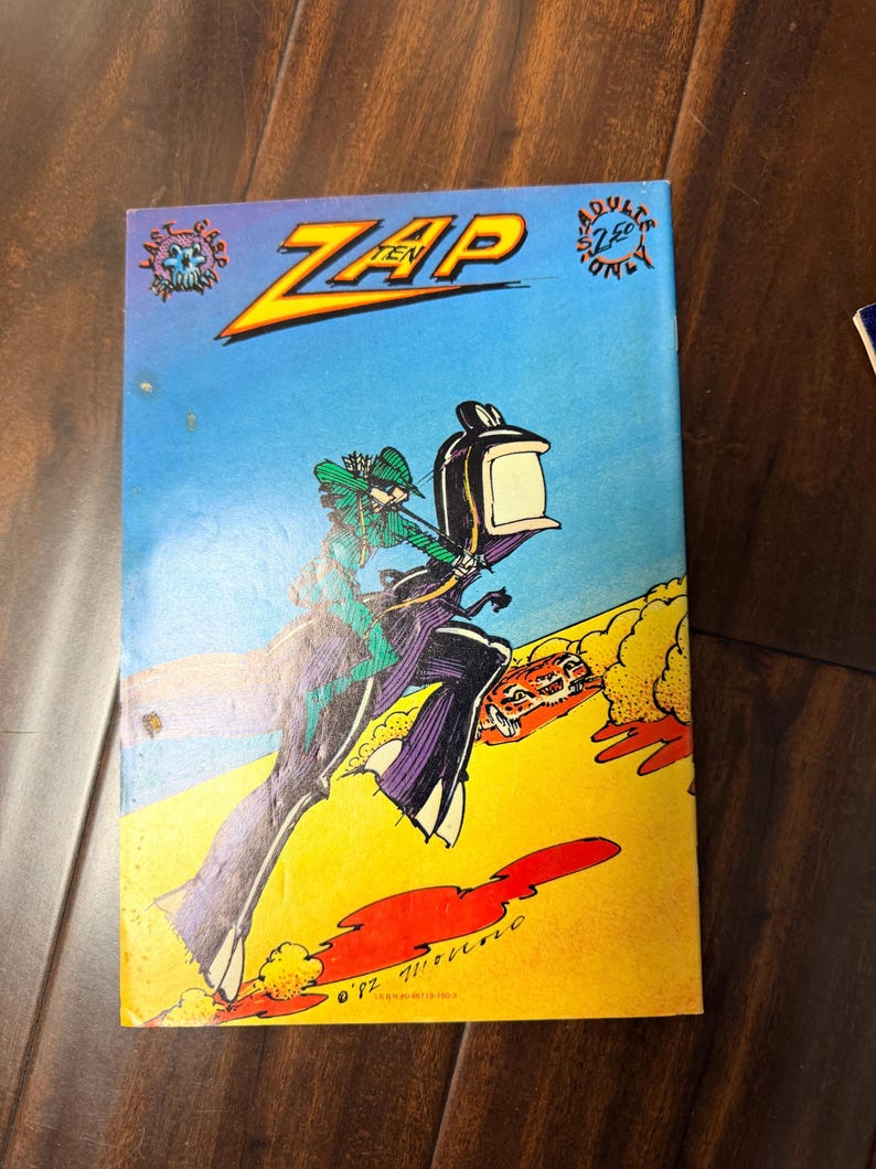 Zap Comix vintage original Underground comic books You choose 1970s vintage comics image 11