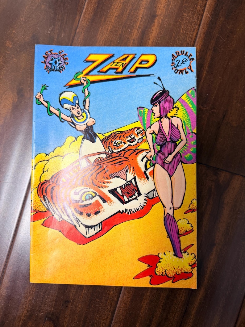 Zap Comix vintage original Underground comic books You choose 1970s vintage comics Zap 10